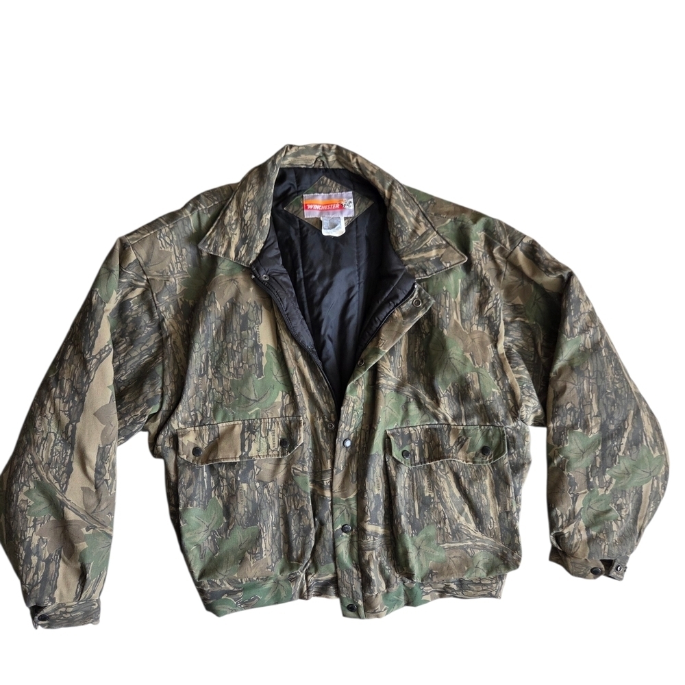 Winchester Vintage Trebark Woodland Camo Hunting Coat 2X
